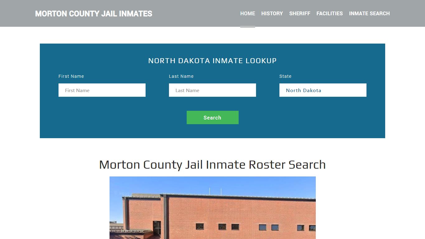 Morton County Jail Inmate Roster Lookup, Mandan, ND